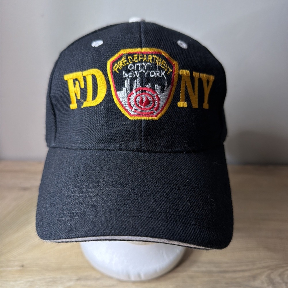 FDNY Fire Department NYC New York Baseball Hat Cap Embroidered Streetwear Casual